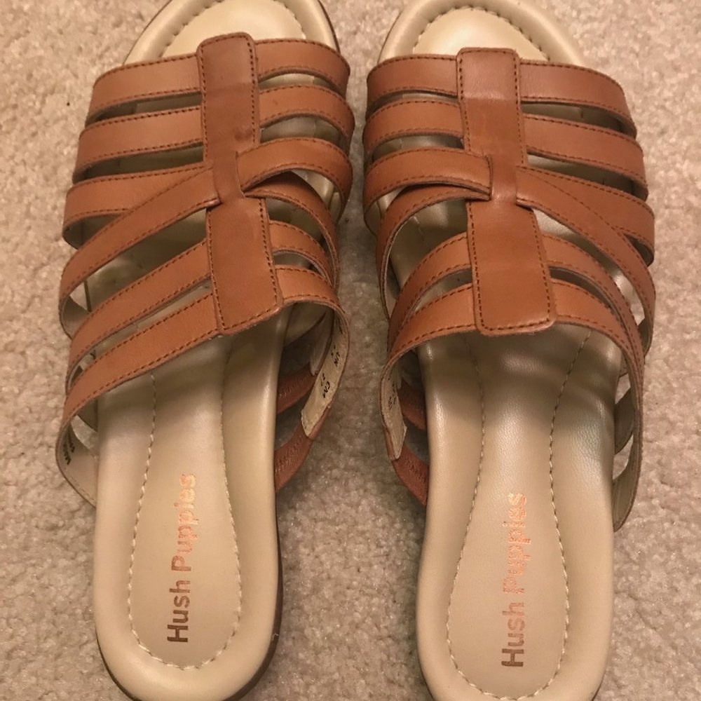Hush Puppies Womens Dachshund Slide 9.5
